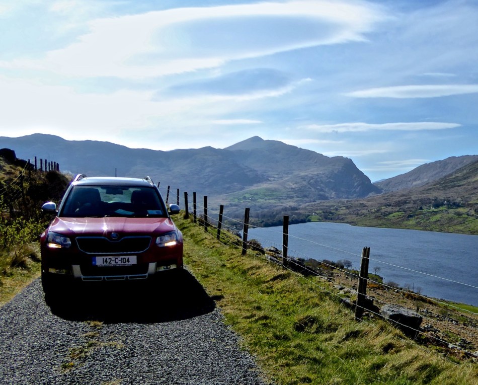 Leaving Derrynablaha