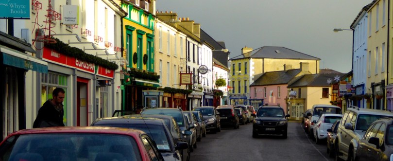 Schull, colourful village with great shopping