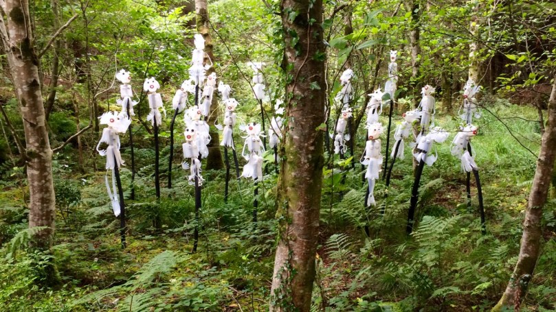 Ghosts among the trees