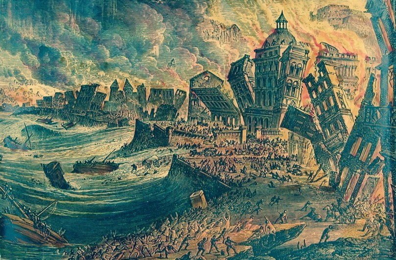 The Lisbon Earthquake of 1755 changed the shoreline of Britain and Ireland