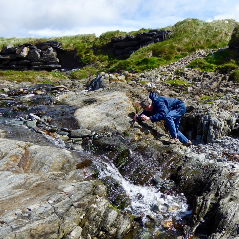 Robert taking his best shot