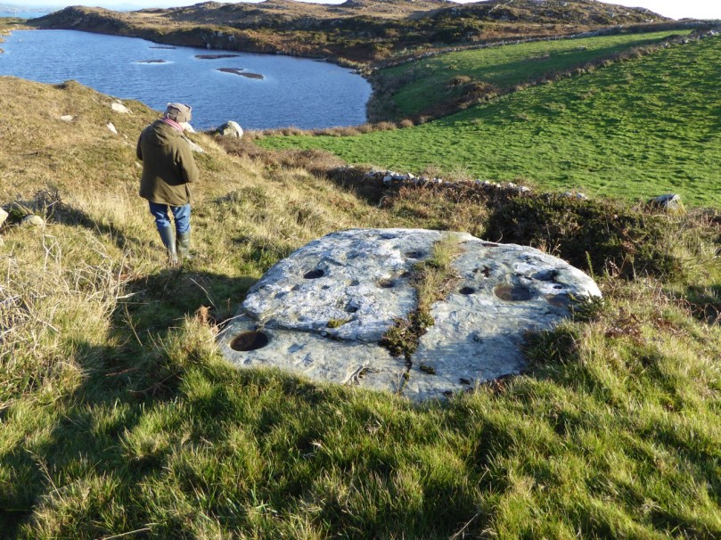 Castlemehigan cupmarked stone
