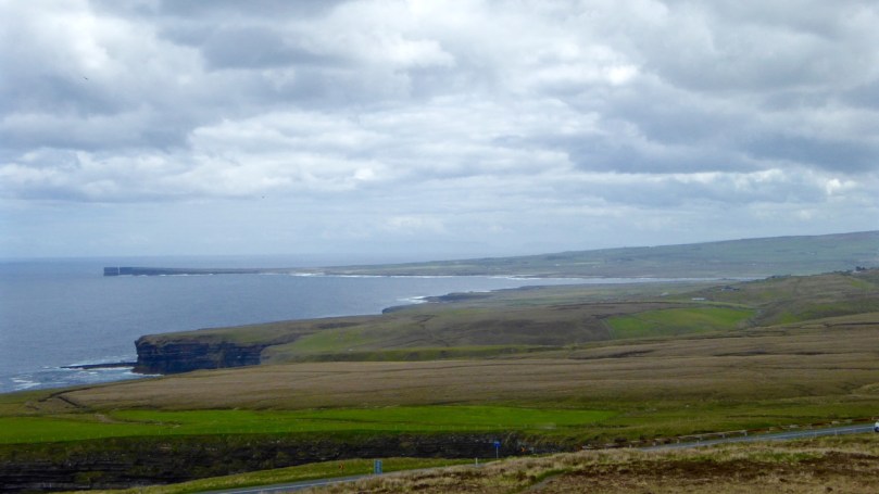 Looking towards Downpatrick Head from the Visitor Centre