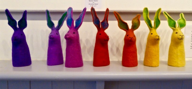 felt hares