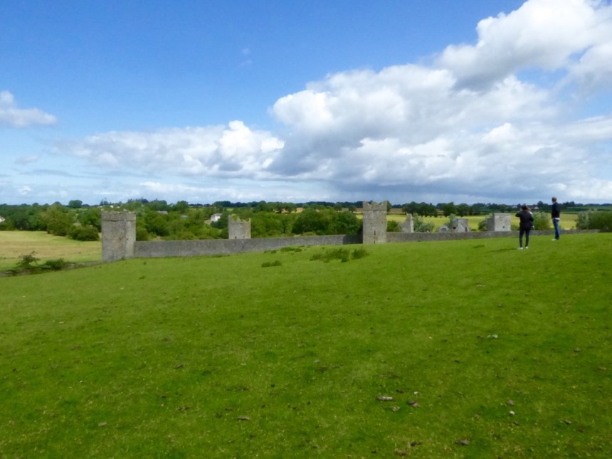 The first sight of Kells Priory is breathtaking