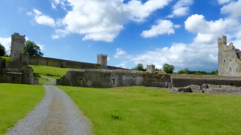 Monastic Precinct. To the right is the Prior's Tower. Over the reredoter is the water tower and far Burgess Court