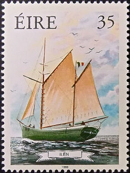 Ilen postage stamp