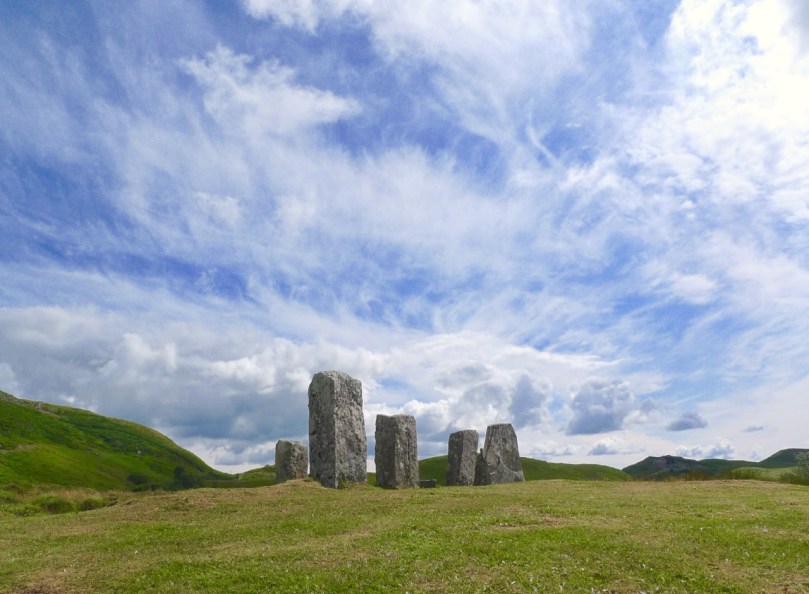 Maughanasilly Stone row - a lunar observatory?