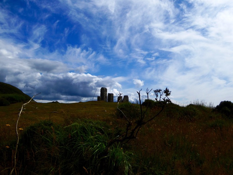 Dramatic Skies over Maughanasilly Stone Row