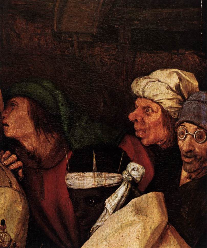 Detail from Pieter Bruegel's Adoration of the Kings