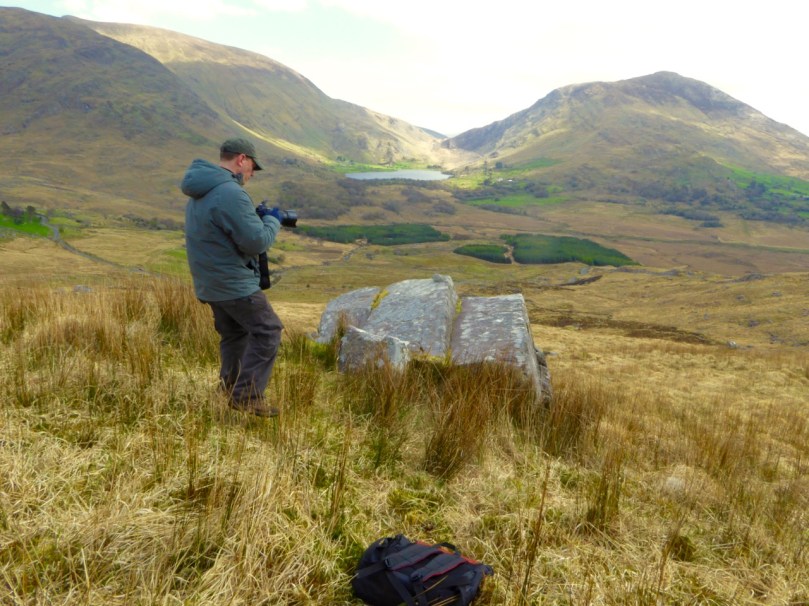 Ken at work, Derrynablaha