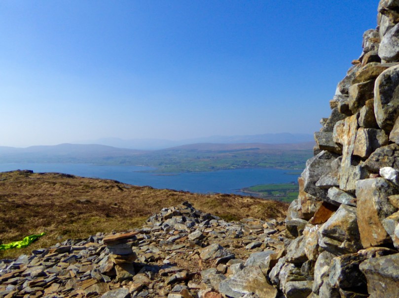 View from the cairn, Mount Corrin