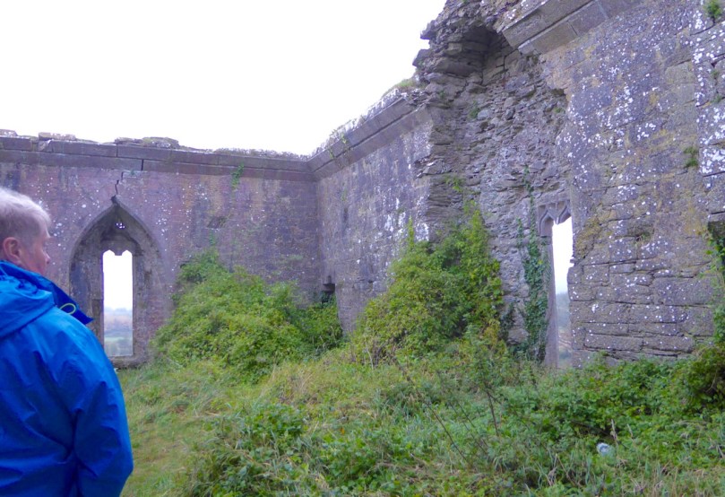 Top floor, Kilcrea - the only floor with sizeable windows and more finely finished than the lower floors