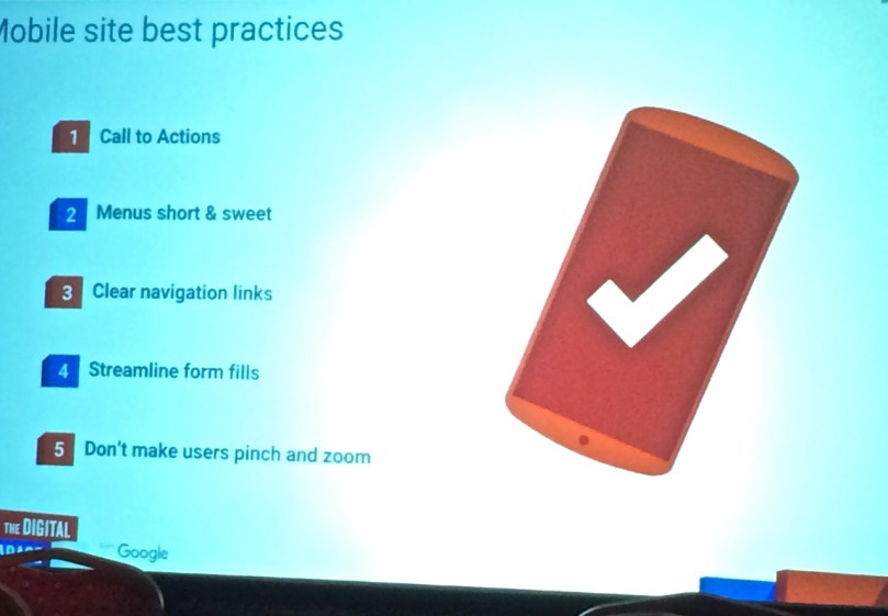 Mobile best practice