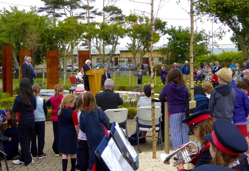 The President of Ireland, Michael D Higgins opened O'Donovan Rossa Park in Skibbereen