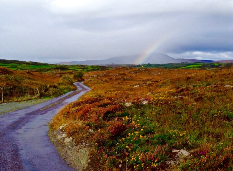 The Winding Road...the Cappaghglass high road in autumn