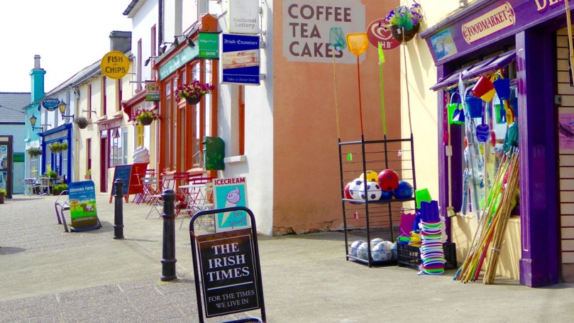 Goleen Village looks so colourful and inviting in the summer