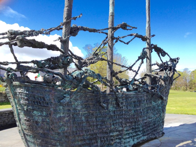 Famine Memorial at Murrisk
