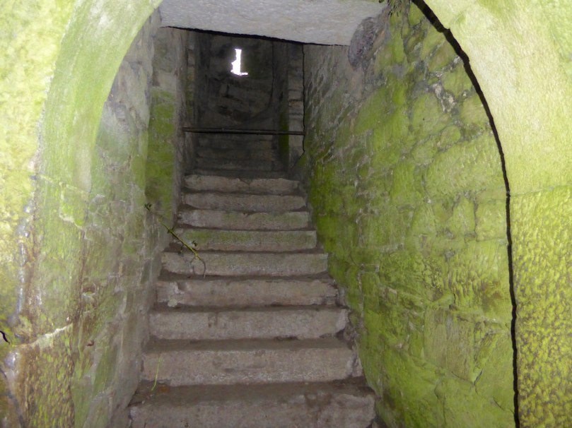 Mural stairs from Ground Floor
