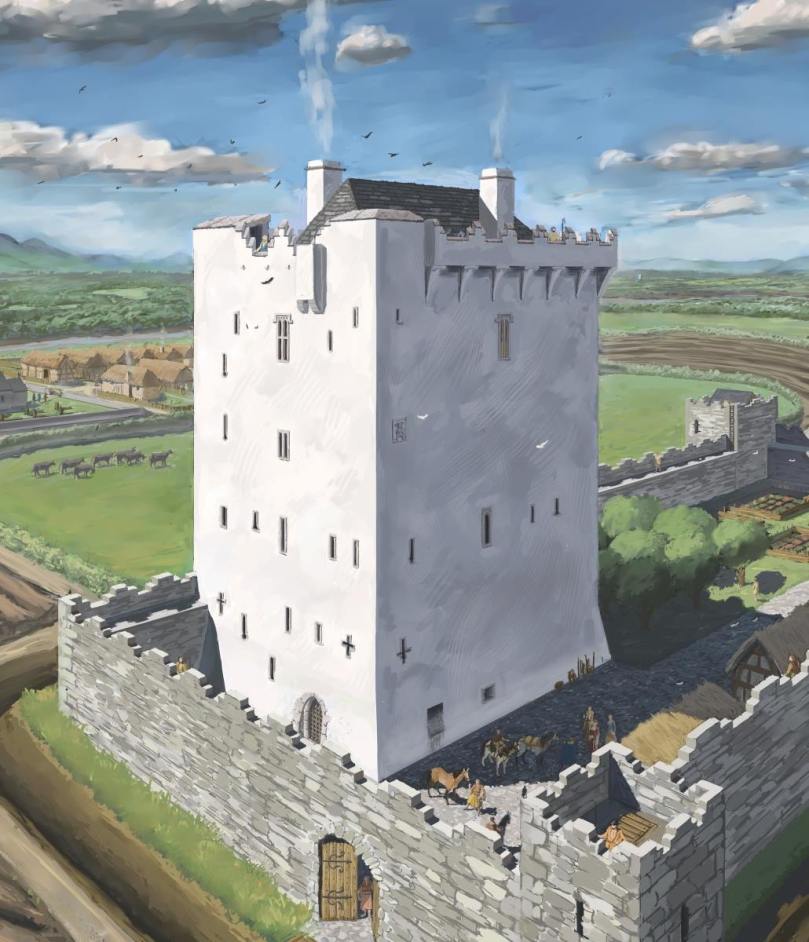 Tower House Closer View