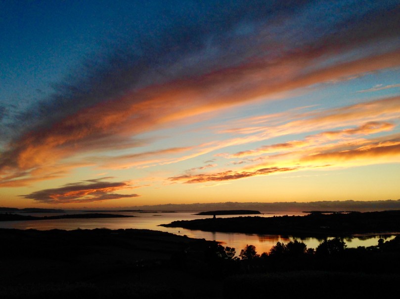 december sun over rossbrin