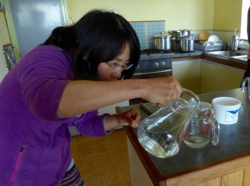 Diluting the citric acid