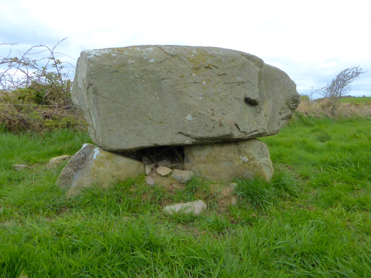 Lisheen Lower boulder Burial