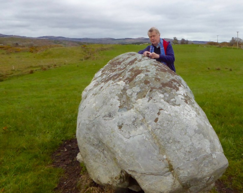 Rathruane boulder Burial Orientation