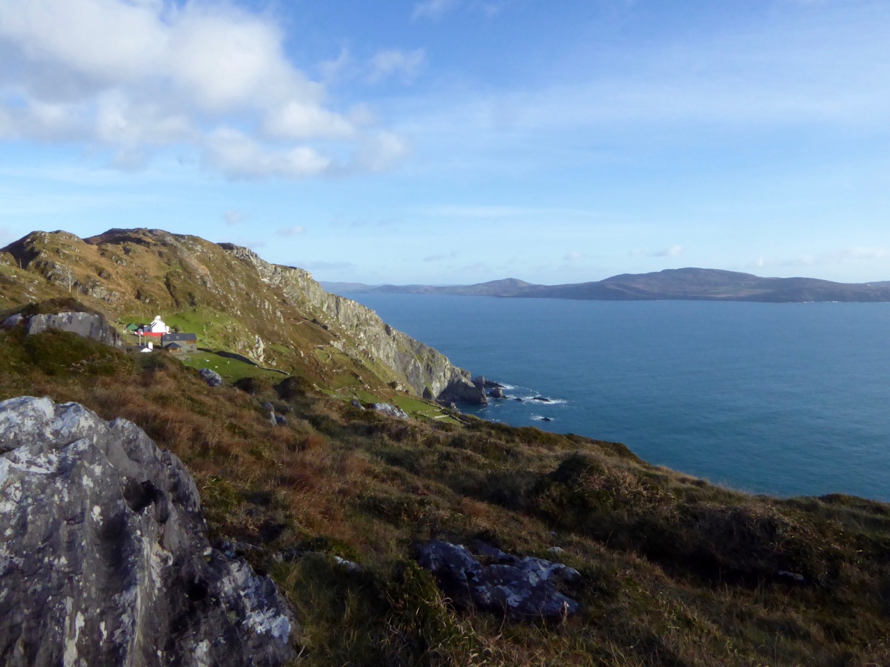 Lighthouse trail, looking back