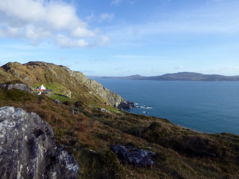 Lighthouse trail, looking back