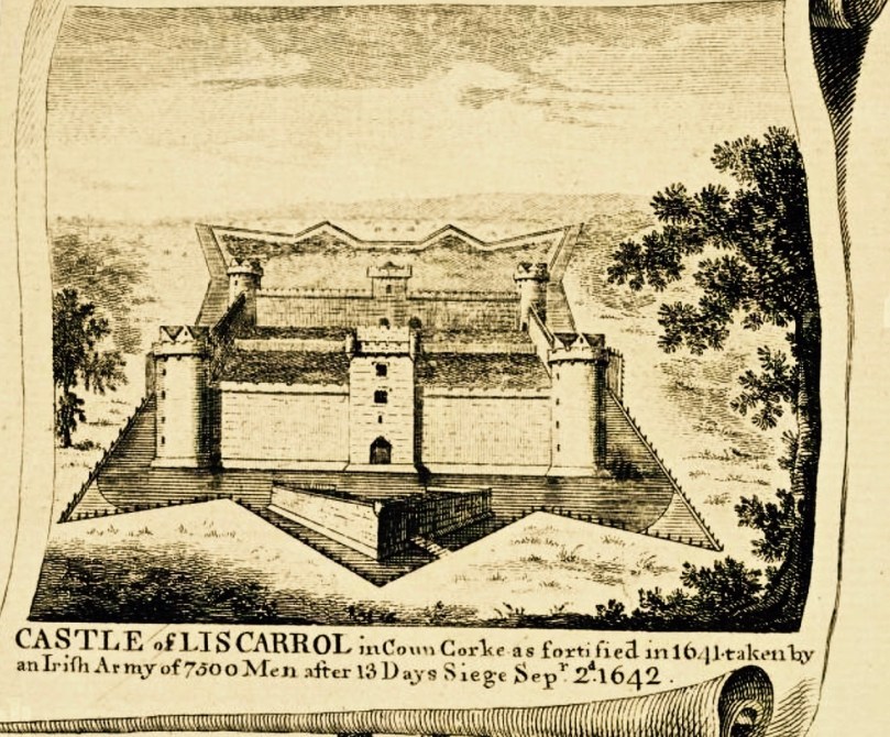 Liscarrol Castle drawing