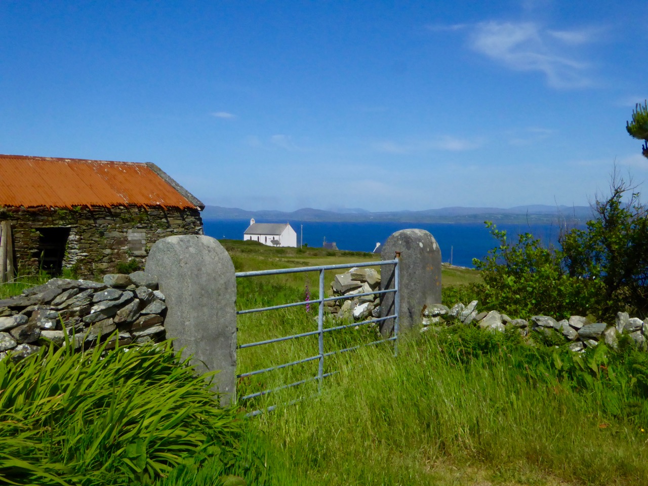 Across to the mainland