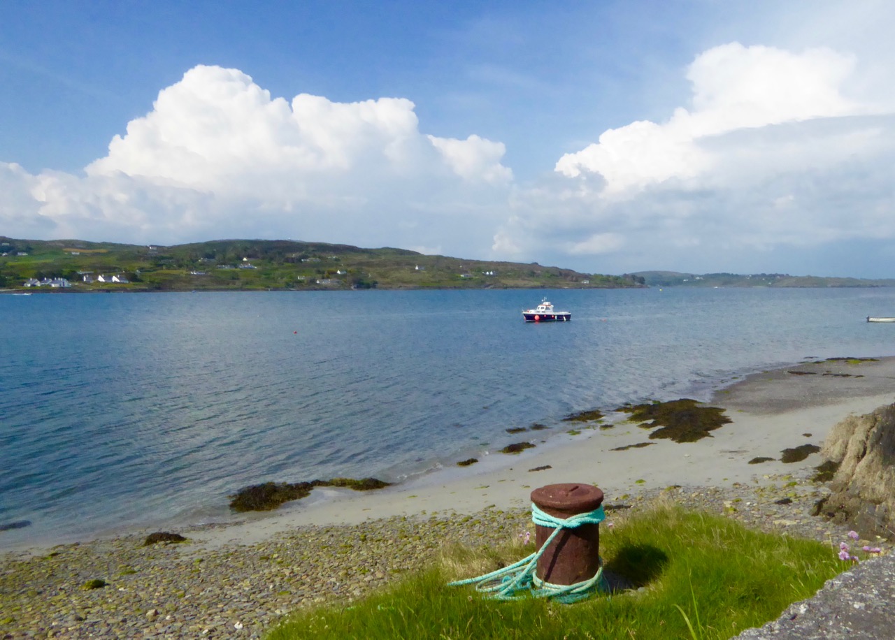 Long Island Ferry heading back to Colla