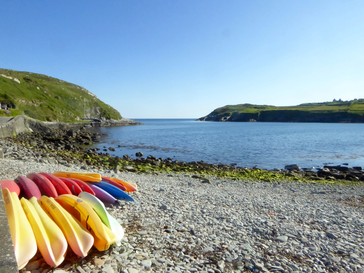 South harbour with kayaks