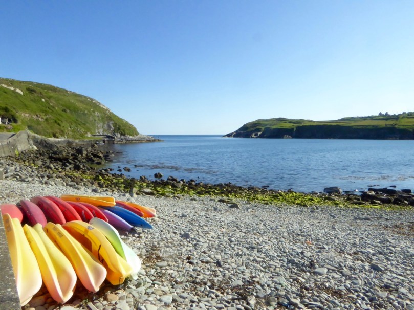 South harbour with kayaks