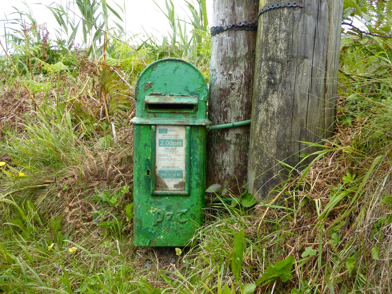 Pole Box near Barley Cove