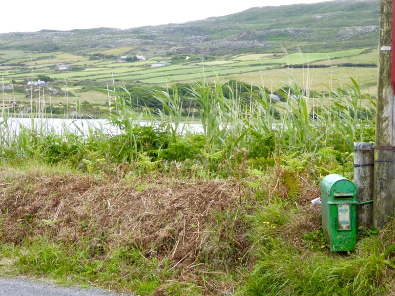 Post box near Barleycove