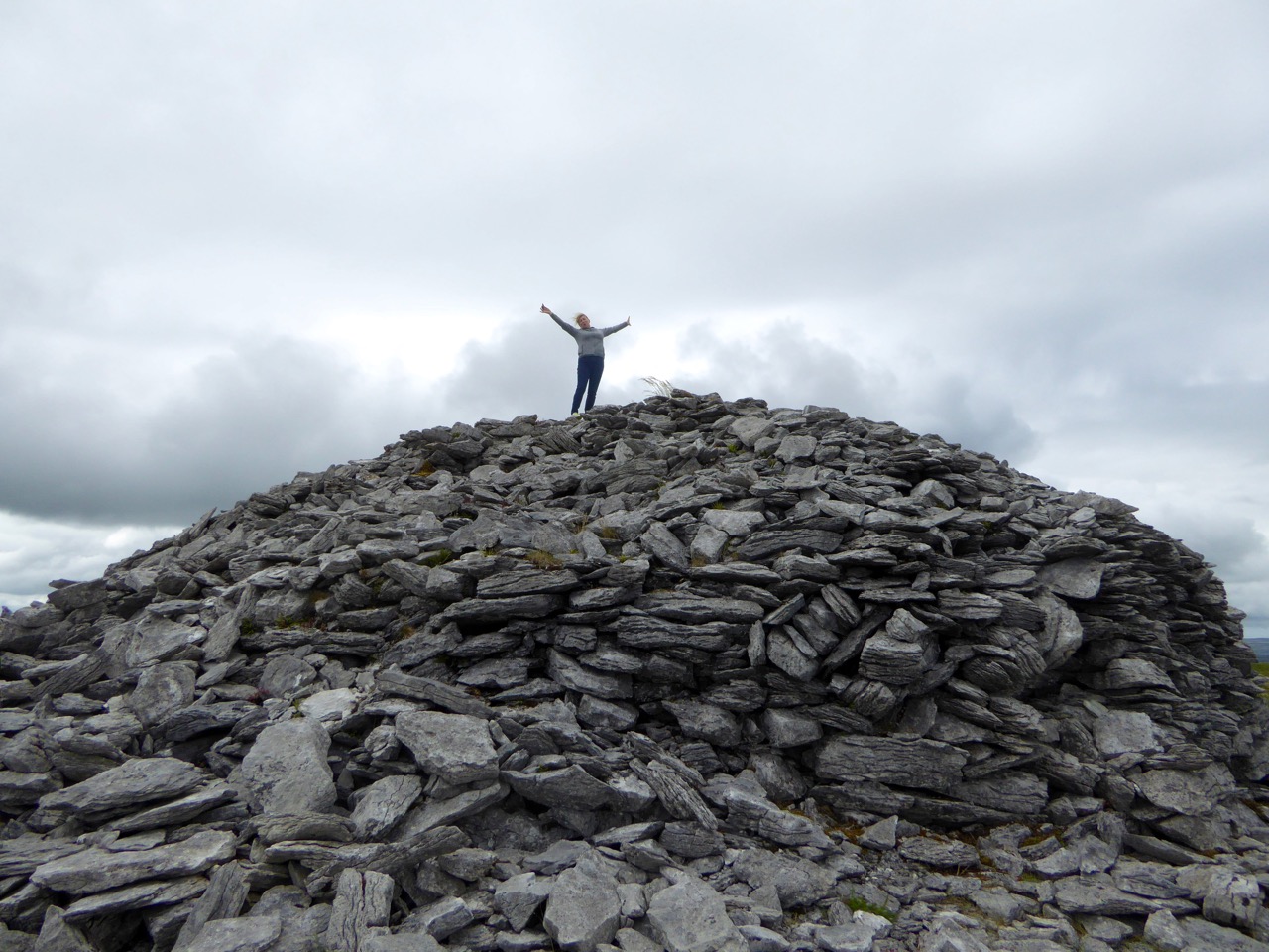 Susan on Cairn