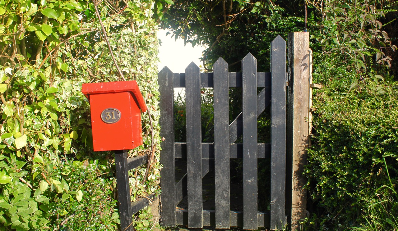 Gate and Post Box