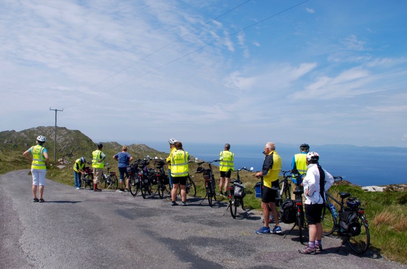 stopping for the view