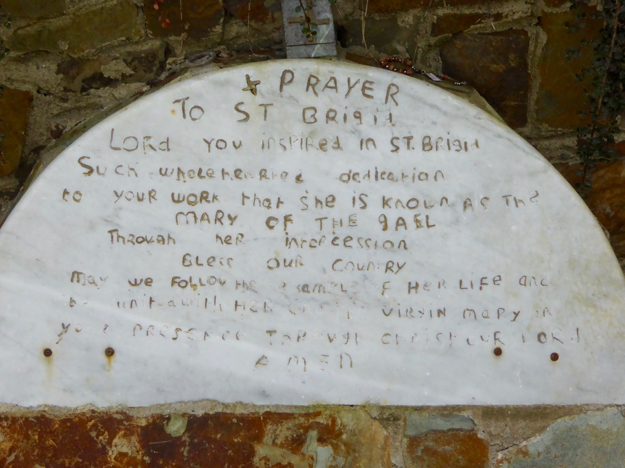 Brigid's Well, prayer