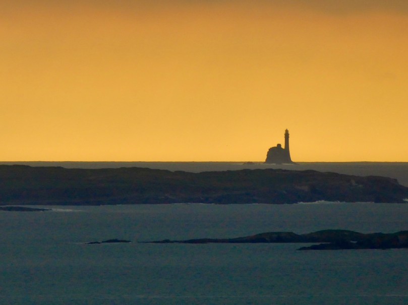 Fastnet in the sunset
