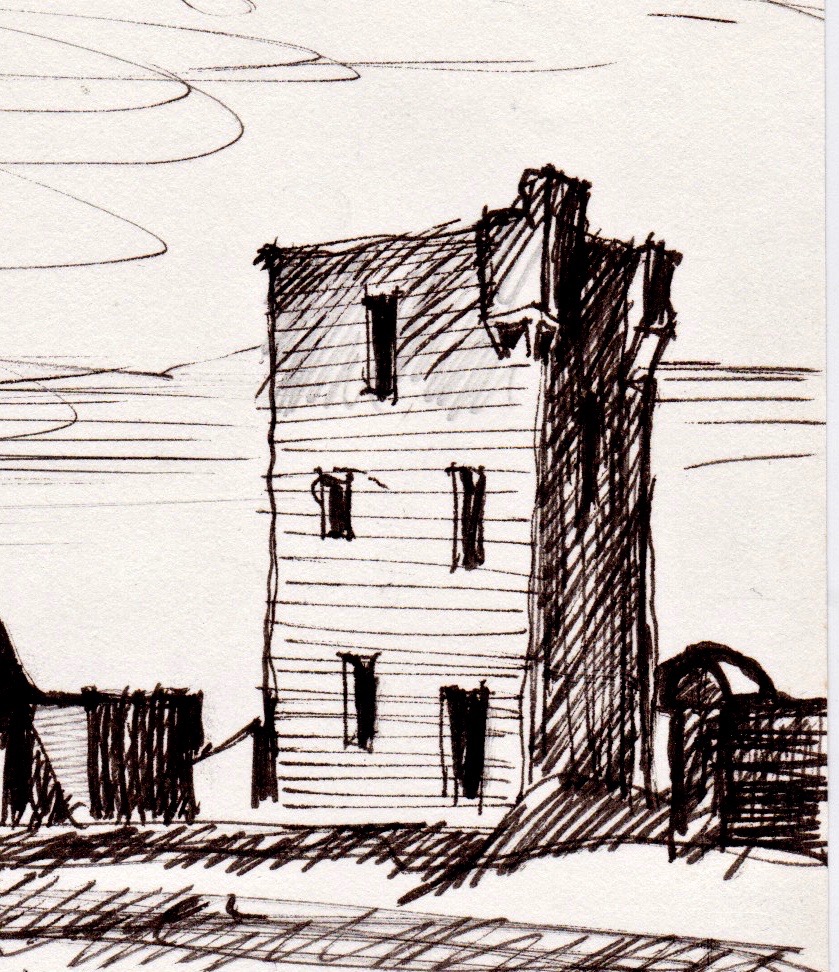 Brow Head Detail - signal tower