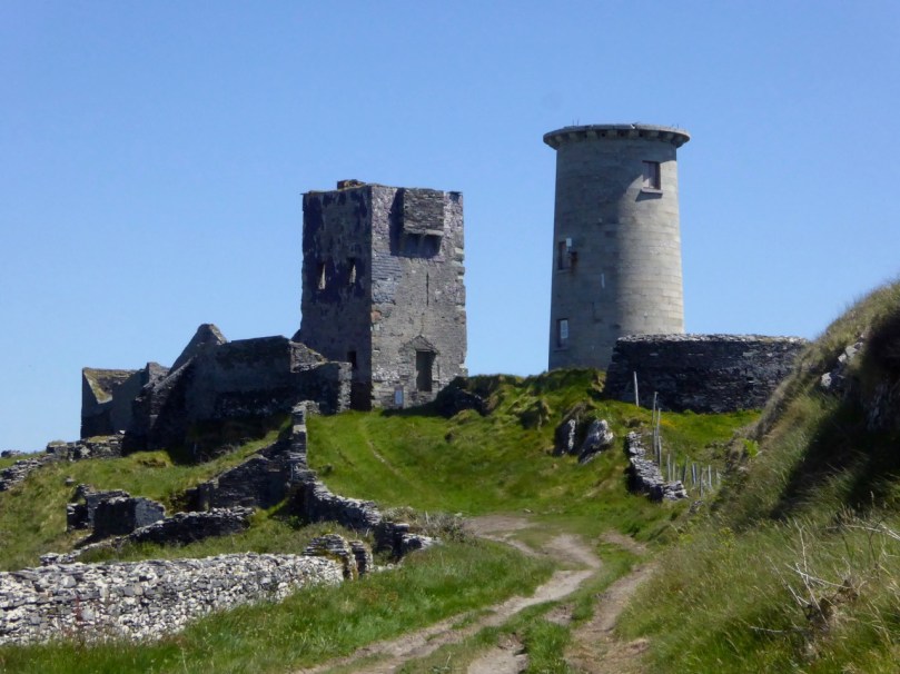 Signal Tower and Original Fastnet lighthouse, Cape Clear
