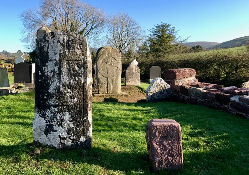 stones in graveyard