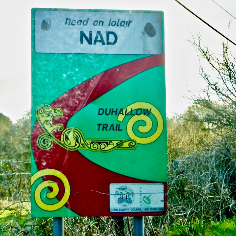nad road sign