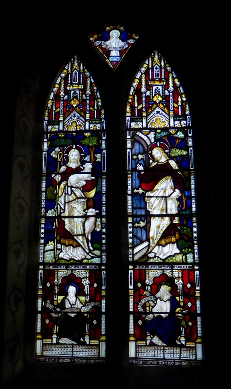 Timoleague Good Shephard and Light of the World, 1890 Clayton and Bell