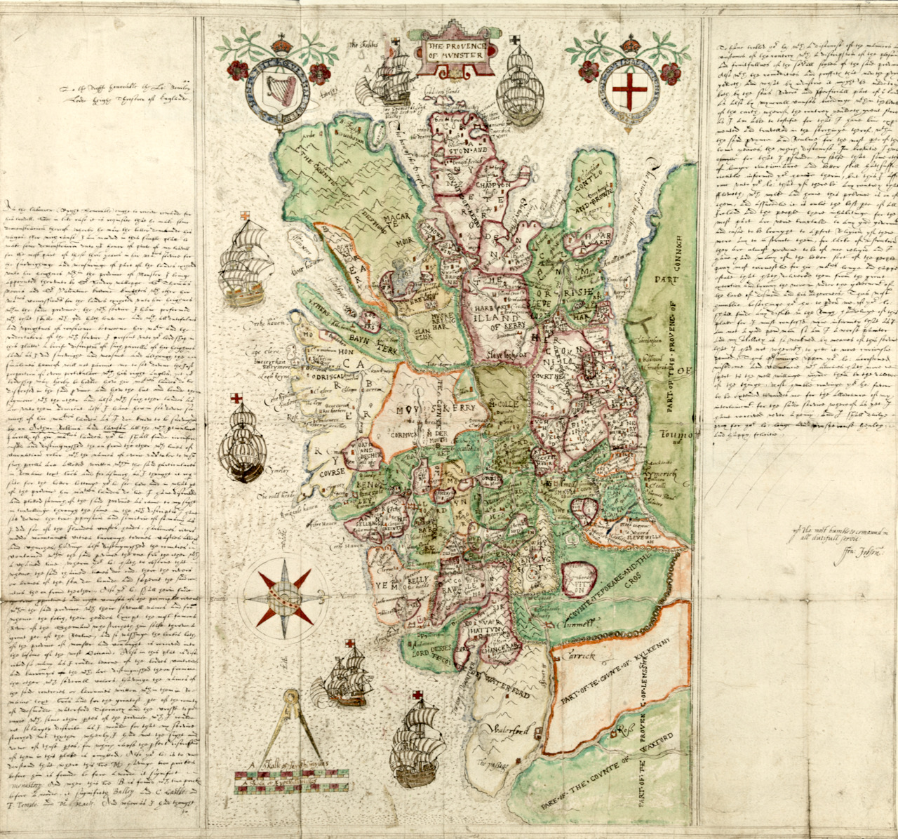 The 1589 Map of Munster | Roaringwater Journal